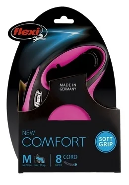 Фото Рулетка-поводок FLEXI New COMFORT M розовый 043-608