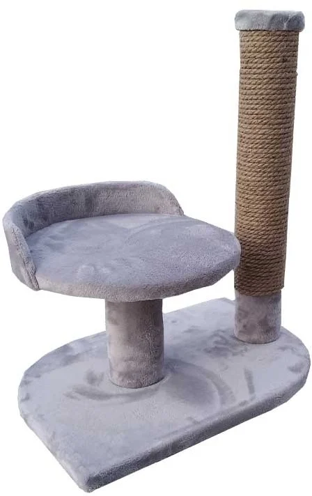 Фото Когтеточка с лежаком ZOOFABRIKA А31 Silver