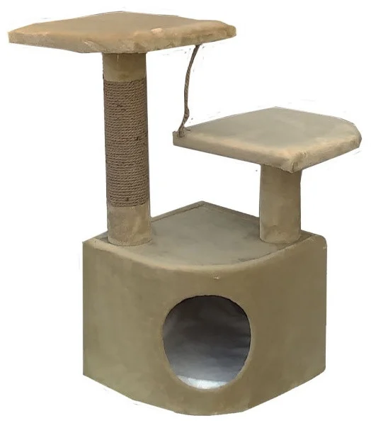 Фото Когтеточка ZOOFABRIKA Г12.48-M-П-U Бежевый