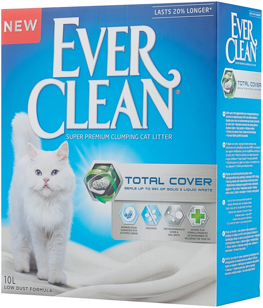 Наполнитель Ever Clean Total Cover (10 л)