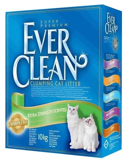 Фотография Наполнитель Ever Clean Extra Strong Clumping Unscented (10 л)