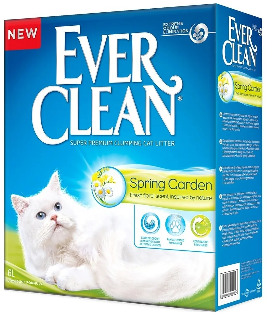 Наполнитель Ever Clean Spring Garden (6 л)