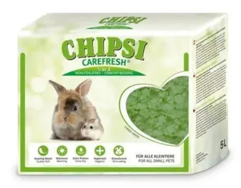 Фото Наполнитель/подстилка Chipsi CareFresh Forest Green для мелких домашних животных 006896
