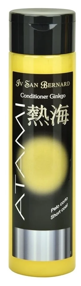 Фото IV SAN BERNARD ATAMI GINKGO СГинко Билоба Кондиционер для коротк. шерсти и собак голых пород, 300 мл