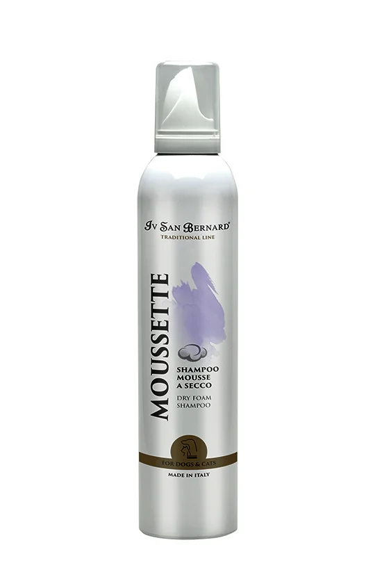 Фото IV SAN BERNARD MINERAL H Шампунь-пенка Минерал Н Moussette антипаразитарный сухой, 250 мл