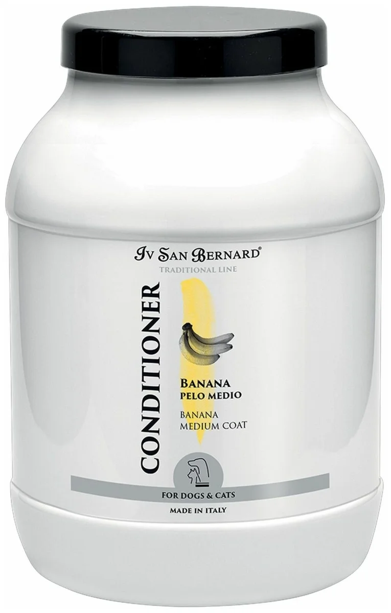 Фото IV SAN BERNARD TRAD SLS BANANA CONDITIONER PLUS Кондиционер для шерсти средней длины, 5000 мл