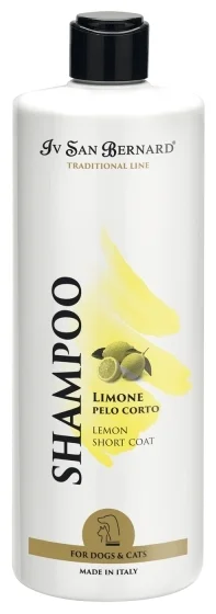 Фото IV SAN BERNARD TRAD LEMON Шампунь для короткой шерсти, 500 мл