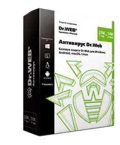 Фото Антивирус Dr.Web на 12 м., 2 ПК, продление лицензии (LHW-AK-12M-2-B3)