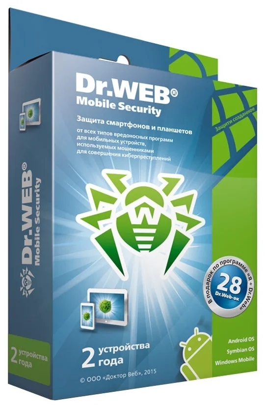 Право на использование Dr.Web Mobile Security 6 м., 1 МУ, лицензия (LHM-AA-6M-1-A3)