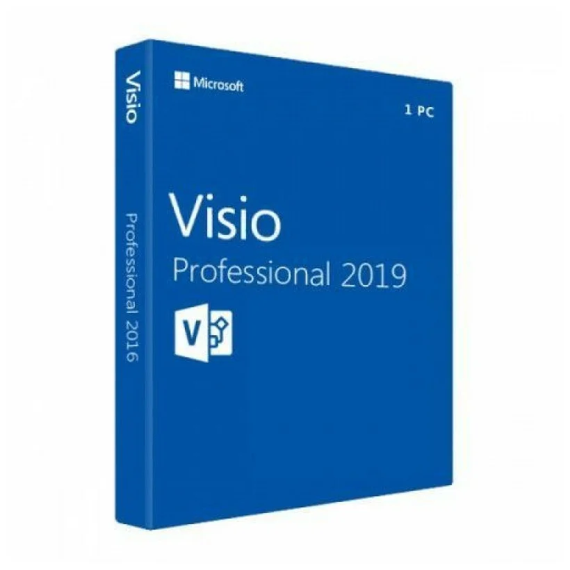 Фото Лицензия MS Visio Pro 2019 Win All Lng PKL Online DwnLd C2R NR (D87-07425)