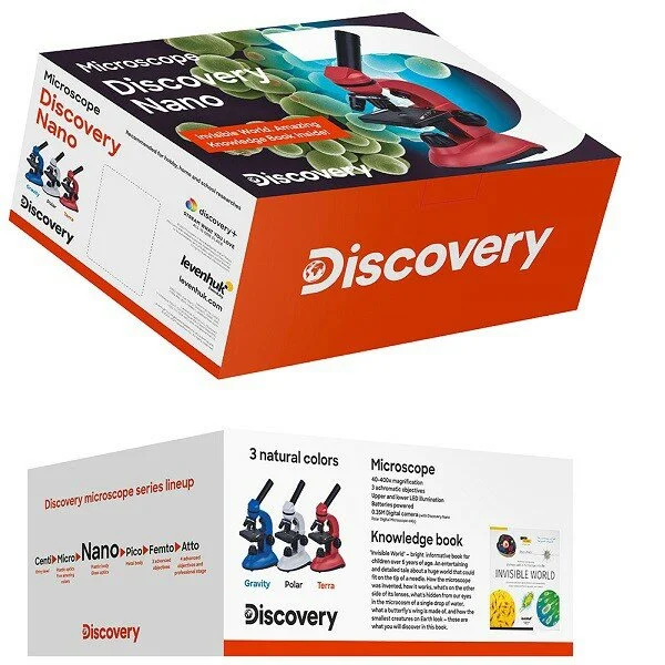 Цена (RU) Микроскоп Discovery Nano Gravity с книгой
