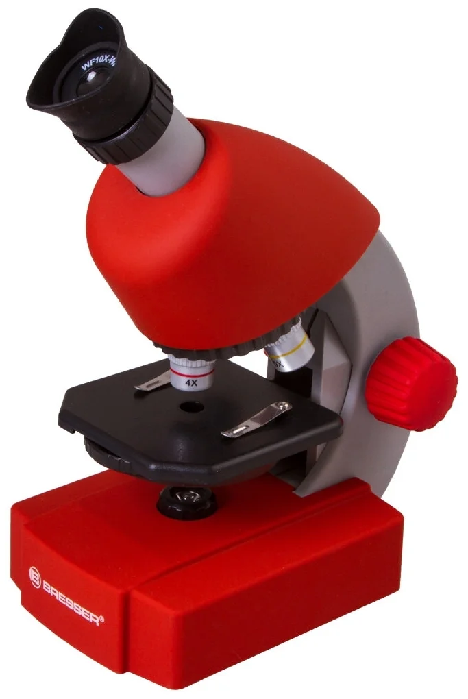 Микроскоп BRESSER Junior 40x-640x Red