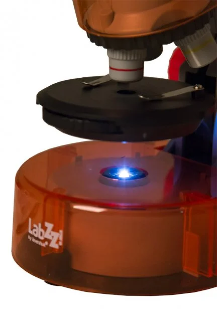 Микроскоп LEVENHUK LabZZ M101 OrangeАпельсин Казахстан