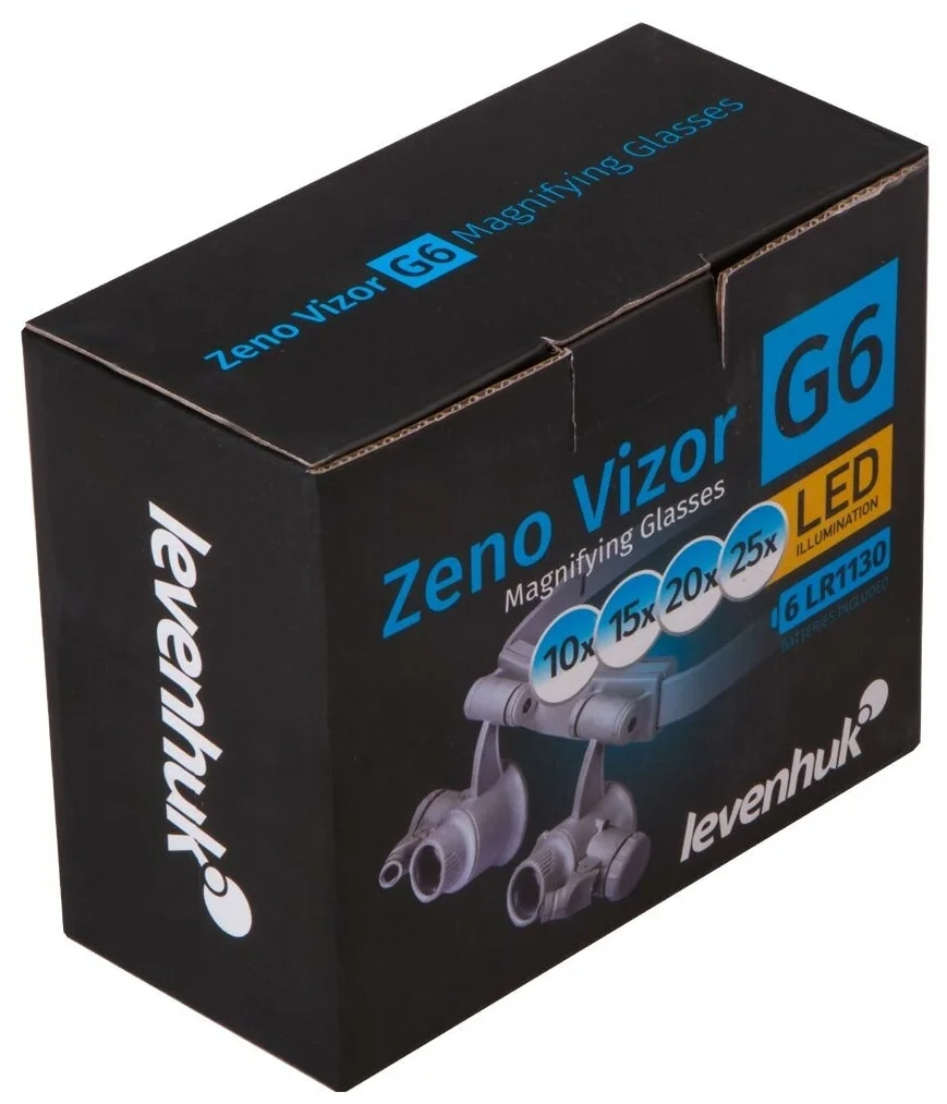 Лупа-очки LEVENHUK Zeno Vizor G6 Казахстан