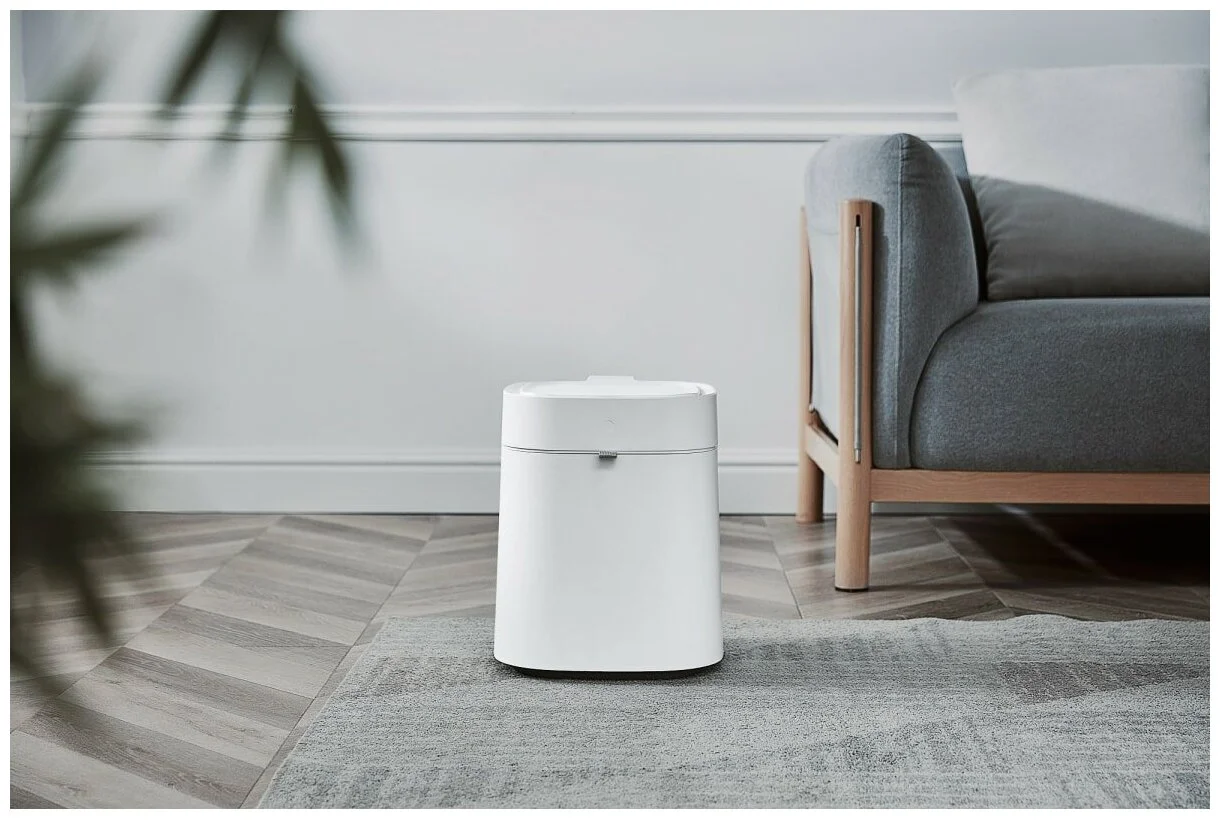 Фотография Умное мусорное ведро Xiaomi Townew Smart Trash Can T Air X White
