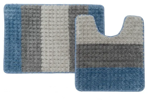 Набор ковриков для ванной комнаты IDDIS Promo 45х65 + 45х50 см P36M465i12