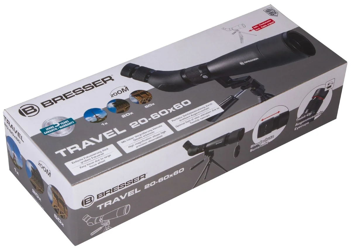 Зрительная труба BRESSER Travel 20–60x60 Казахстан