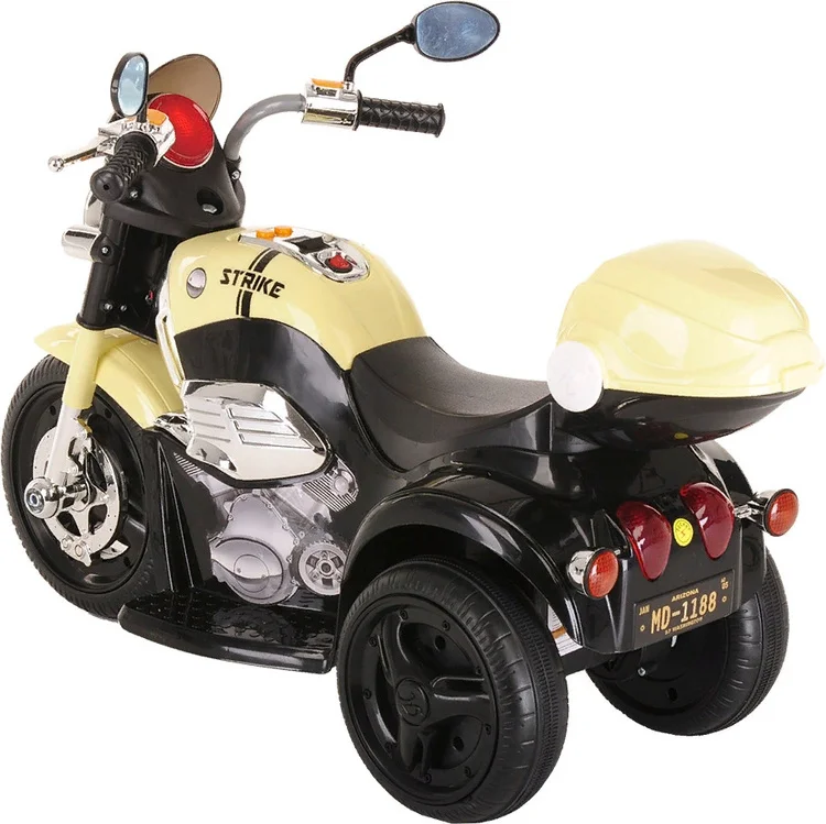 Картинка Электромотоцикл PITUSO MD-1188 Black-beige