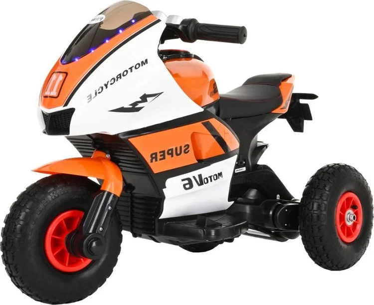 Электромотоцикл PITUSO 5188 White-orange/Бело-оранжевый