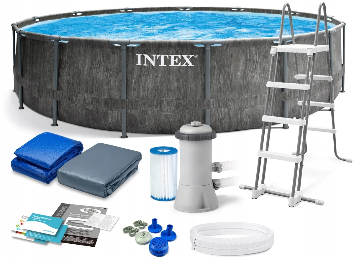 Фото Каркасный бассейн INTEX 26742NP Фото Каркасный бассейн INTEX 26742NP