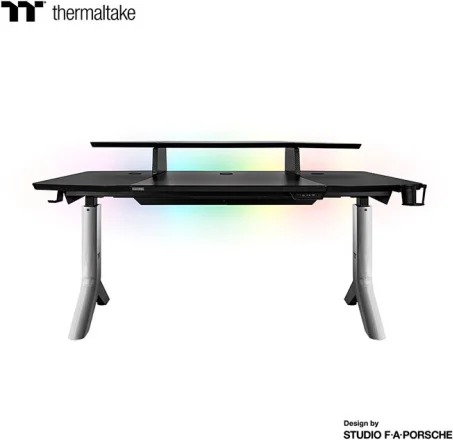 Фото Компьютерный стол THERMALTAKE ARGENT P900 Smart GGD-ARG-BKEIRX-01 Фото Компьютерный стол THERMALTAKE ARGENT P900 Smart GGD-ARG-BKEIRX-01