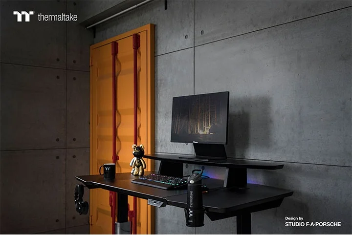 Компьютерный стол THERMALTAKE ARGENT P900 Smart GGD-ARG-BKEIRX-01 заказать Компьютерный стол THERMALTAKE ARGENT P900 Smart GGD-ARG-BKEIRX-01 заказать