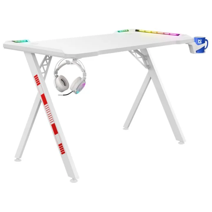 Компьютерный стол DEFENDER Foton RGB подвес кружки+гарнитуры