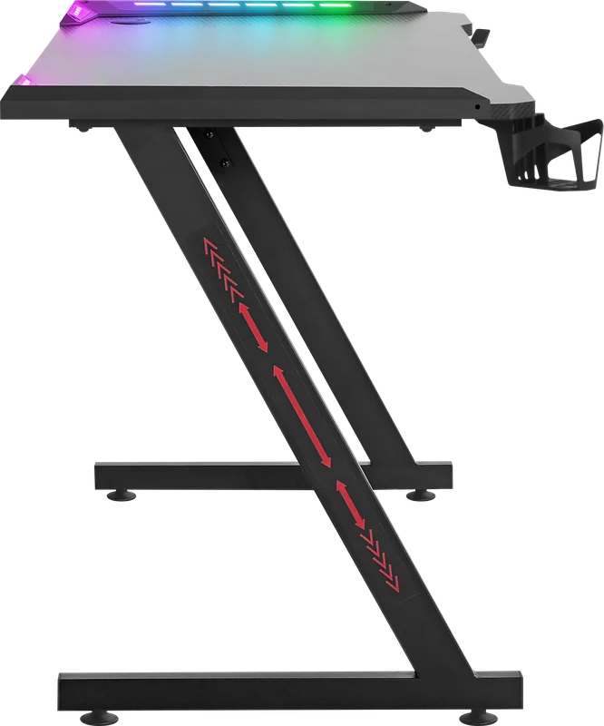 Фото Компьютерный стол DEFENDER Jupiter RGB подвес кружки+гарнитуры