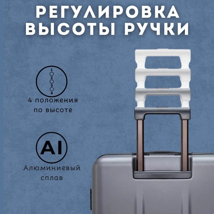 Цена Чемодан XIAOMI NINETYGO Danube Luggage 20'' Magic Night Black