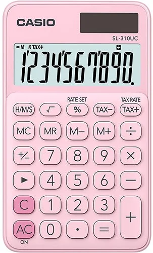 Фото Калькулятор карманный CASIO SL-310UC-PK-W-UC