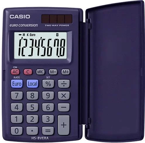 Фото Калькулятор карманный CASIO HS-8VA-W-EP