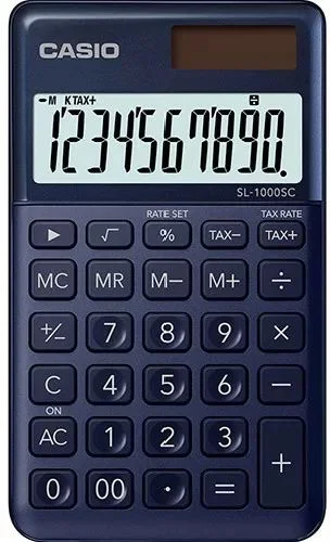 Фото Калькулятор карманный CASIO SL-1000SC-NY-W-EP