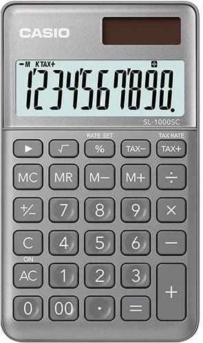 Фото Калькулятор карманный CASIO SL-1000SC-GY-W-EP