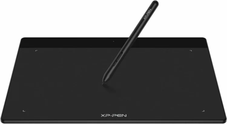 Фото Графический планшет XP-Pen Deco Fun L BK c Фото Графический планшет XP-Pen Deco Fun L BK c