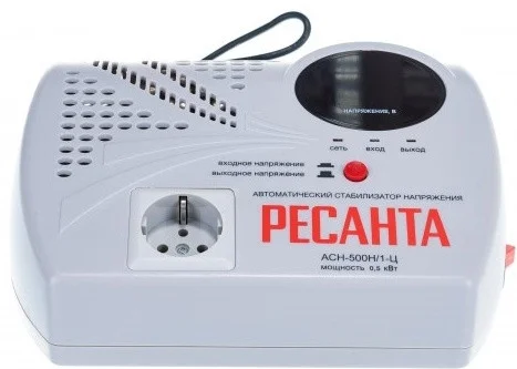 Картинка Стабилизатор РЕСАНТА АСН-500Н/1-Ц LUX (63/6/39) Картинка Стабилизатор РЕСАНТА АСН-500Н/1-Ц LUX (63/6/39)