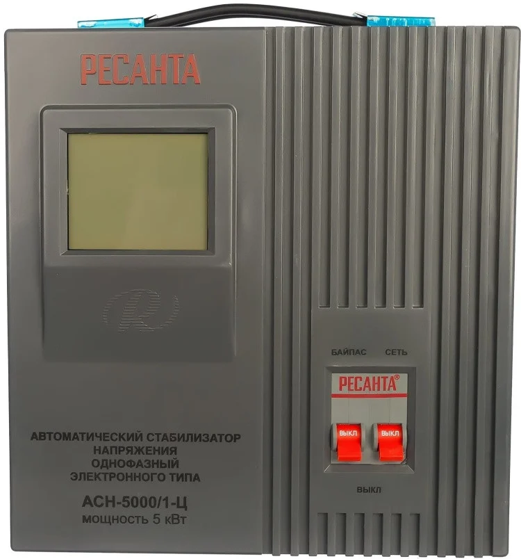 Стабилизатор РЕСАНТА АСН-5000/1-Ц (63/6/6)