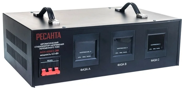 Фотография Стабилизатор РЕСАНТА АСН-4500/3 (63/4/2)