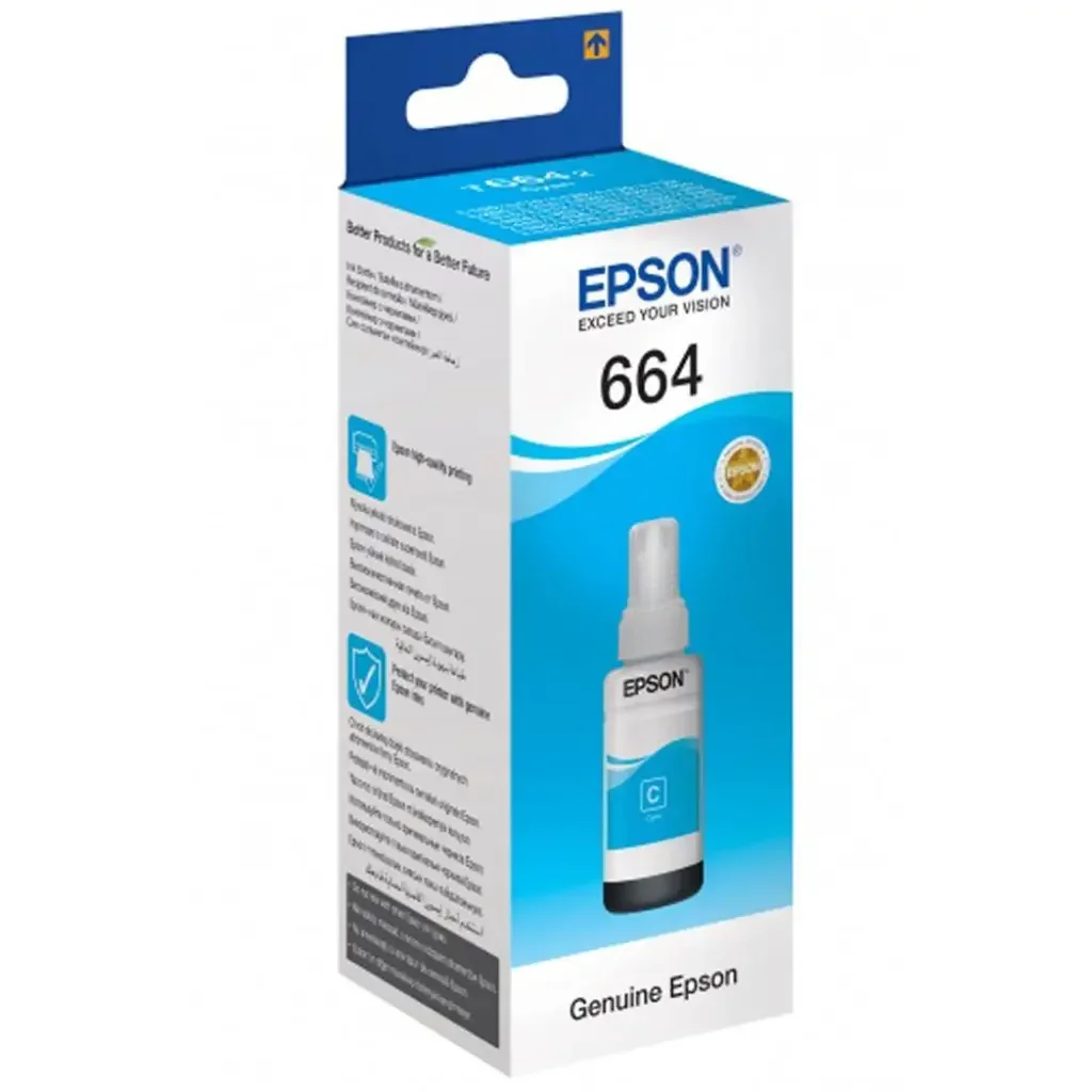 Чернила для картриджа EPSON C13T66424A Cyan