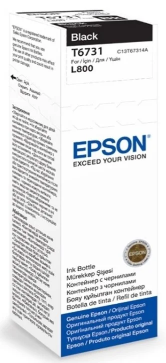 Фото Чернила для картриджа EPSON C13T67314A Black