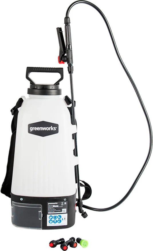 Фото Опрыскиватель GREENWORKS GSP1250 (без батареи и ЗУ) (5103507) Фото Опрыскиватель GREENWORKS GSP1250 (без батареи и ЗУ) (5103507)