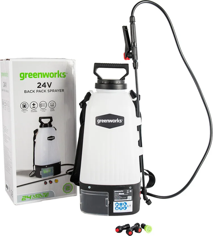 Фотография Опрыскиватель GREENWORKS GSP1250 (без батареи и ЗУ) (5103507) Фотография Опрыскиватель GREENWORKS GSP1250 (без батареи и ЗУ) (5103507)