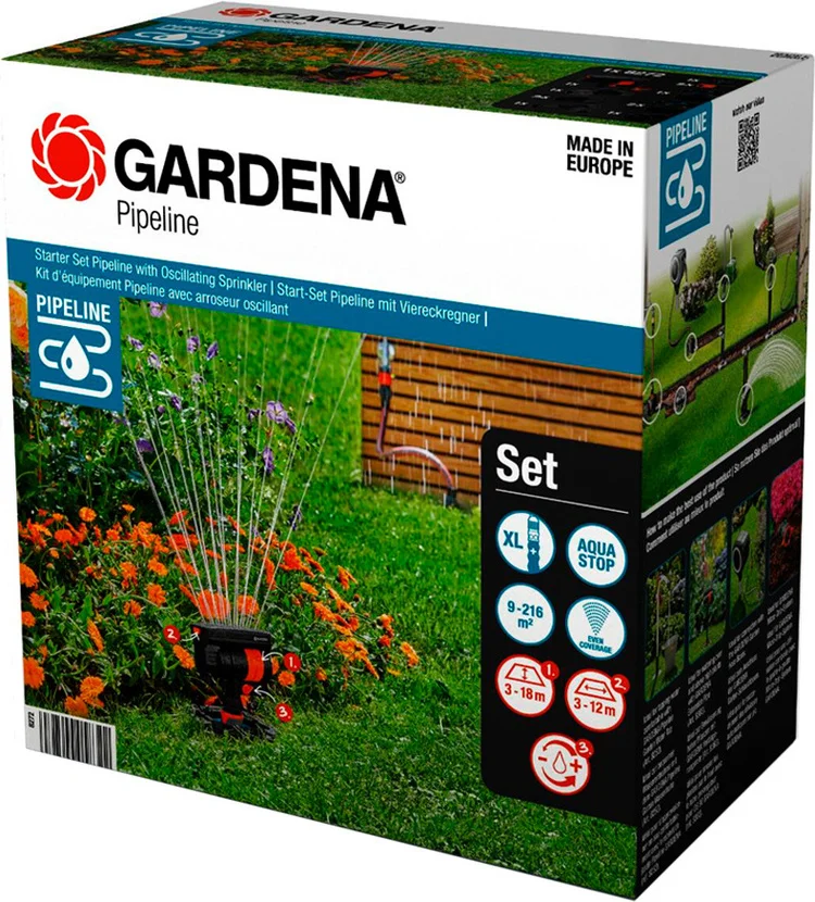 Фото Комплект для полива GARDENA 08272-20 Фото Комплект для полива GARDENA 08272-20