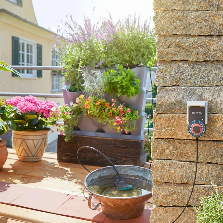 Картинка Комплект для полива GARDENA 13158-20 NatureUp Картинка Комплект для полива GARDENA 13158-20 NatureUp