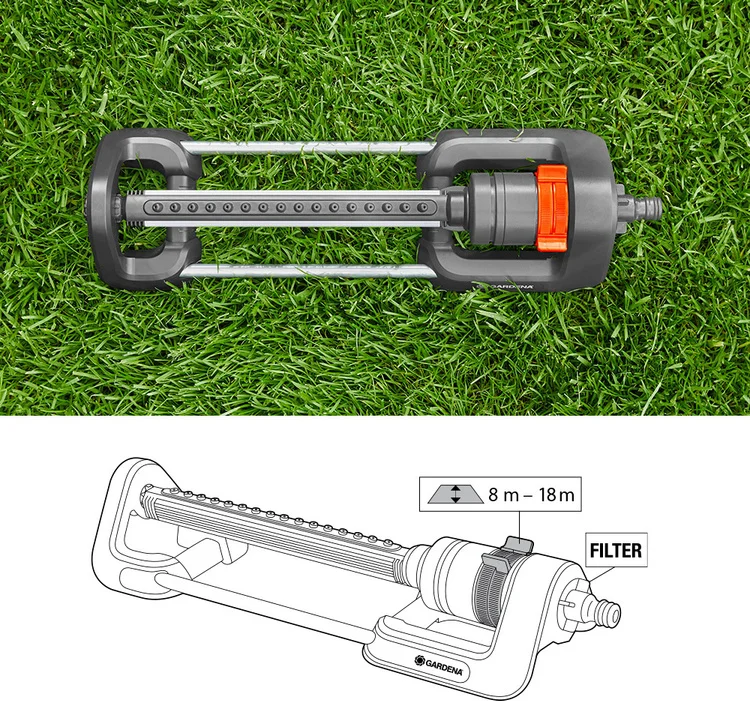 Фото Дождеватель GARDENA 18702-20 Aqua М