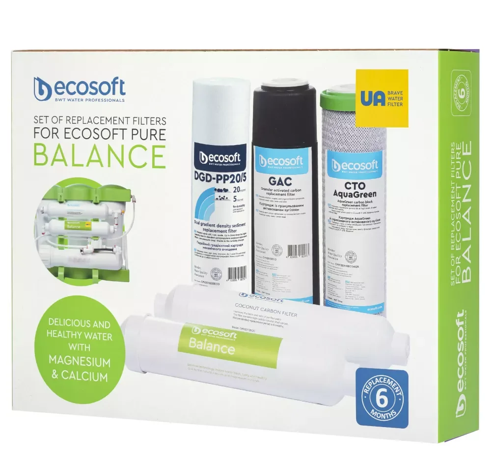 Комплект картриджей ECOSOFT P'URE Balance (CHV5PUREBAL)