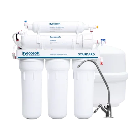 Фильтр обратного осмоса ECOSOFT Standard 5-50 (1 уголь.картридж) (MO550ECOSTD)