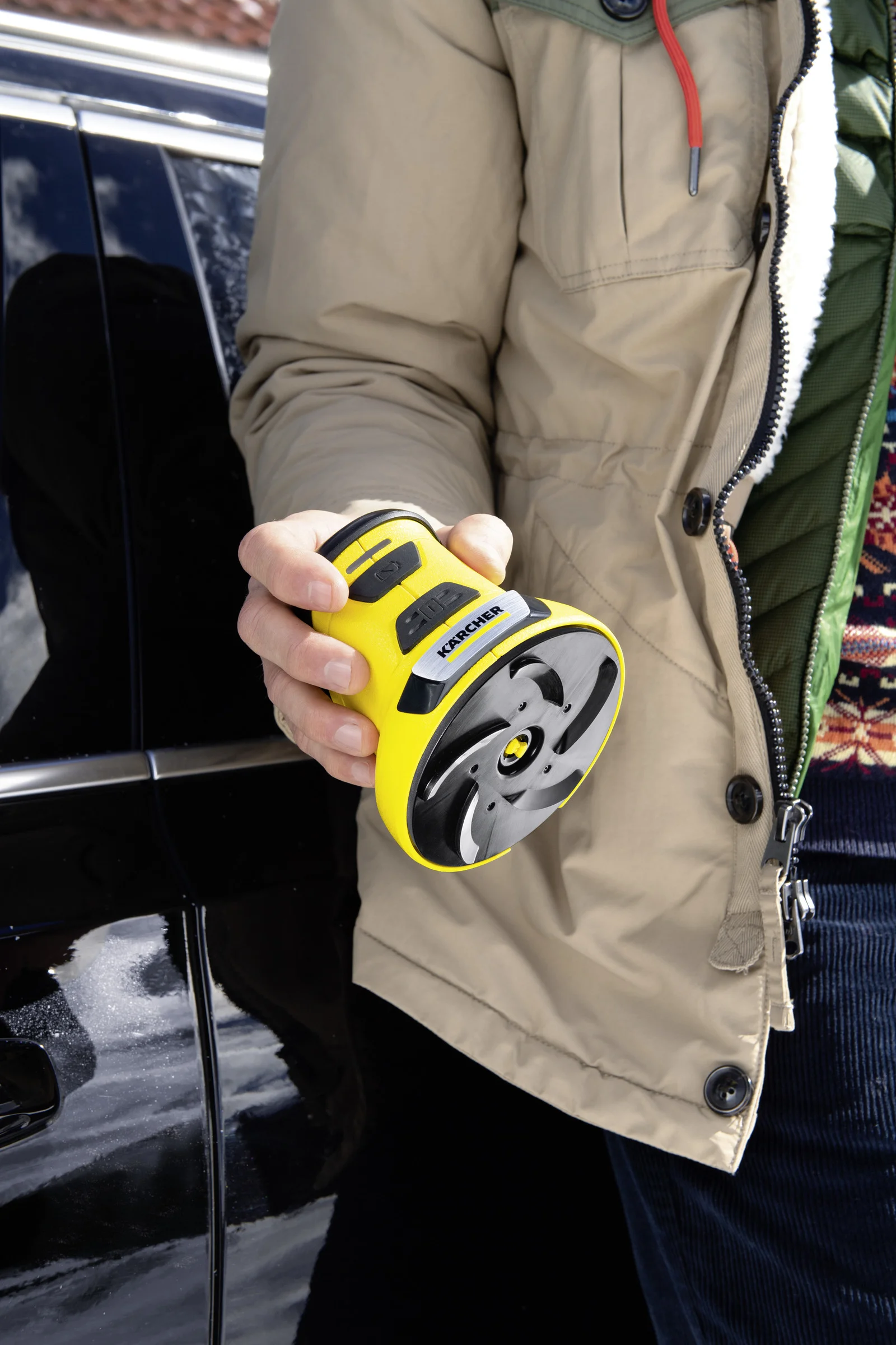 Фотография Электрический скребок для льда KARCHER EDI 4 (1.598-900.0)