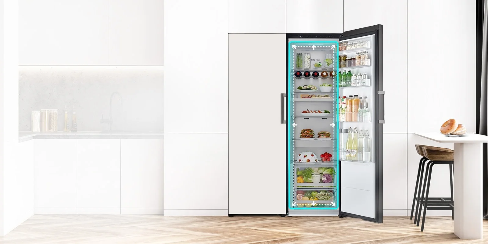 Холодильник LG GC-B401FAPM Казахстан