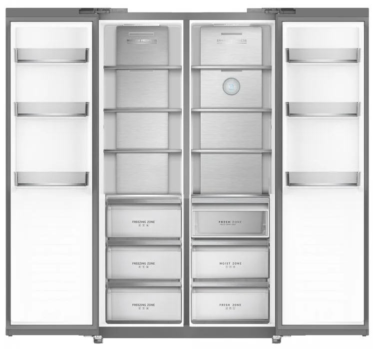 Фото Холодильник БИРЮСА SBS 644 I нерж.сталь