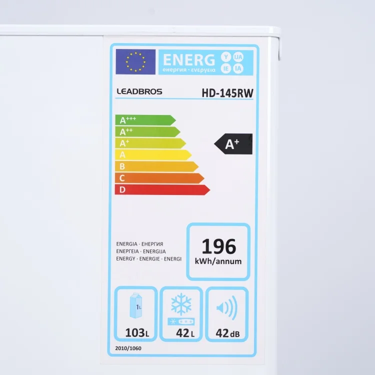 Цена Холодильник LEADBROS HD-145RW White